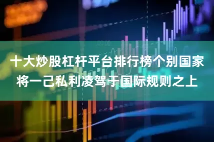 十大炒股杠杆平台排行榜个别国家将一己私利凌驾于国际规则之上